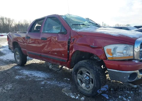 2006 Dodge Ram 2500 Slt/Trx4 Off Road/Sport/Power Wagon from USA, damaged, VIN 3D7KS28D56G101275